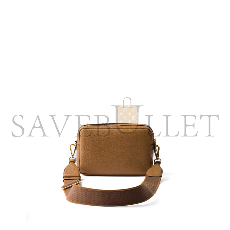 Pra*a small leather shoulder bag 1bh082 (22*14.5*8.5cm)